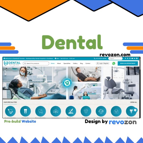Dental – Multispecialty Dental Clinic Website